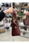 67-8123 Women's Shoulder and Shoulder Bag-Burgundy - 4