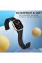 Silicone Magnetic Adjustable Loop Strap for Apple Watch (/42/44/45/46/49mm) - 5