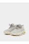Boys Cream Mesh Upper Lace Up Sport Sneakers - 2