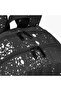 Printed Backpack with Adjustable Straps and Zip Closure - 18 inches - 7