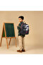 Eagle Print Backpack with Adjustable Straps and Zip Closure - 17 inches - 2