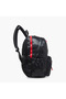 Eagle Print Backpack with Adjustable Straps and Zip Closure - 17 inches - 7