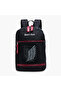 Attack on Titans Print Backpack with Adjustable Straps and Zip Closure - 18 inches