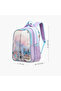 5-Piece Paris Print Backpack Set - 16 inches - 5