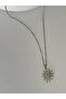 Xuping Zircon Stone Sun Model Silver Color Necklace - 3