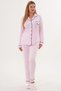 4-Piece Women's Set with Dressing Gown, Nightgown, and Pajamas - 2