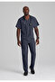 One 0115-0217 Amplify Men's Scrubs Set – Imported, 4-Way Stretch, Breathable, Anti-Static, Lightweight, and Premium Doctor/Nurse Uniform - 2