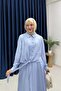 Tie-Up Linen Skirt Suit - 6