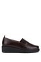 Women's Genuine Leather Brown Casual Shoes