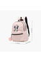 Minnie Mouse Print Backpack with Adjustable Shoulder Straps - 17 inches - 4