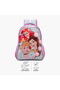 Princess Print Backpack with Adjustable Shoulder Straps and Zip Closure - 16 inches - 6