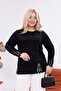 Plus Size Sleeveless Skirted Lace Blouse - 6