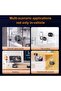 Alloy Folding Magnetic Phone Holder - Vacuum Suction Dashboard & Windshield Mount - 6