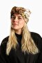 Coffee Practical Ready-To-Wear Hijab Bonnet Silk Patterned 2410_14 - 4