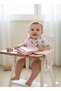 4-Piece Muslin Baby Girl Bandana Bib 100% Cotton Drool-Absorbent Mouth Cloth Feeding Teething Neck Collar Set - 4