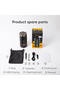 Aromatherapy Incense Burner for Home Car, Rechargeable USB Type C Portable Electric Incense Burner - 2