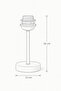 Modern Lamp Base, Black - 3