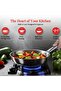 Platinum Triply Stainless Steel Cookware Set - 4 Pc (Kadai 24cm, Frypan 24cm, Saucepan 16cm) - 4