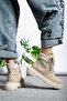 Cess Cream Cat Lace Detailed Women's Boots - 2