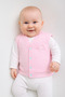 Baby Girl Combed Cotton Snap Fastener Vest - 2
