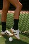 12 Pairs Unisex Cotton Pack Tennis Sports Socks Black White - 4