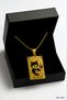 The Catfish Tarot Necklace |   Gold Color Stainless Steel Necklace - 3