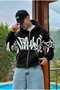 Premium Graphic Print Full Zip Hoodie - 6