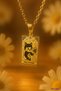 The Catfish Tarot Necklace |   Gold Color Stainless Steel Necklace - 2