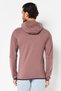 Men Sportswear Fit Long Sleeve Outdoor Full Zip Hoodie, Mauve - 2