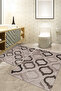 Digital Printed Washable and Non-Slip Base Mug Model Patterned Bath Mat Toilet Set - 6