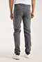 Men's Lycra Jeans Gray Regular Fit Comfortable Wear Zipper Trousers (Plus Size Available) - 7