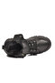 Black Fur Lined Women's Boots 25K310-14 Z - 5