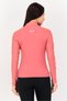 Women Tight Fit Long Sleeve Outdoor T-Shirt, Red - 4