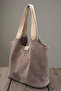 Women's Puppy Suede Bag. Suede Shoulder Bag. - 5