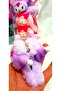 Plush Hair Clip Kromi, Hello Kitty, My Melody, Bear and Friends - 6