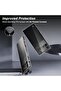 Case for Red Magic 10 Pro / 10S Pro - Crystal Clear Hard Back + Soft TPU Bumper - 5