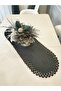 Jute, Runner, Placemat, Plate, Table Cloth, Coffee Table Cloth, Tricot Ranır, Lux Presentation - 4