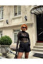 Trendy Lace Transparent Blouse Aura - 2