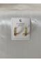 Stone Detailed Hoop Xuping Steel Earrings - 2