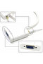 كابل محول HDMI إلى VGA مع صوت - متوافق مع الكمبيوتر والتلفزيون والعرض والشاشات - 2