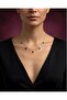 5 Stone Black Sparkling Necklace - 3
