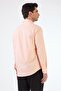 Men's Slim Fit Long Sleeve Salmon Shirt - 3