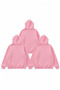 Unisex Pink & Pink & Pink 3-Piece Straight Deal Pack 3 Thread O Oversized Sweatshirt - 2