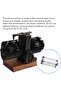 Retro Flip Down Tabletop Mechanical Flip Clock (Black) - 5