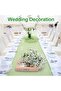 Gumolutin 12 Pcs Long Stem Artificial Baby Breath Flowers (White) - 4