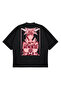Unisex Oversized Baby Metal Pink Printed Boxy Fit Thick Fabric T-Shirt - 2