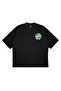 Unisex Oversize All Saint Green Logo Printed Boxy Fit Thick Fabric (240Gsm) T-Shirt