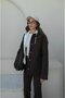 Brown Garni Detailed Quilted Coat - 6