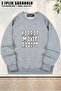 Unisex Horror Movie Addict Printed Oversized Crew Neck Sweatshirt