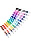 Dual Chisel Tip & Brush Markers, Art Markers, Gifts for Teens, 12ct - 6